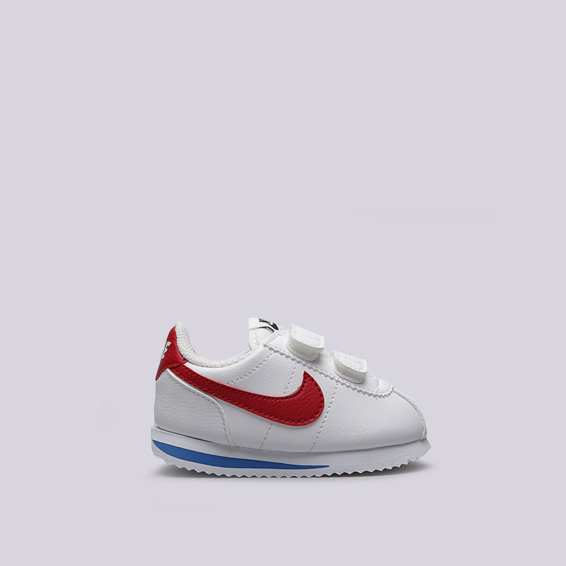 детские белые кроссовки Nike Cortez Basic SL 904769-103 - цена, описание, фото 1